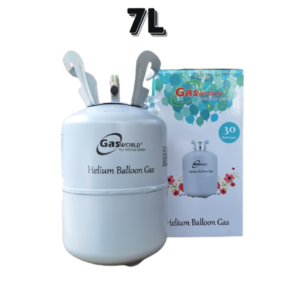 Helium Gas Tank For Balloons 7Liter - Image 2