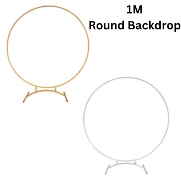 Round Arch Backdrop 1M